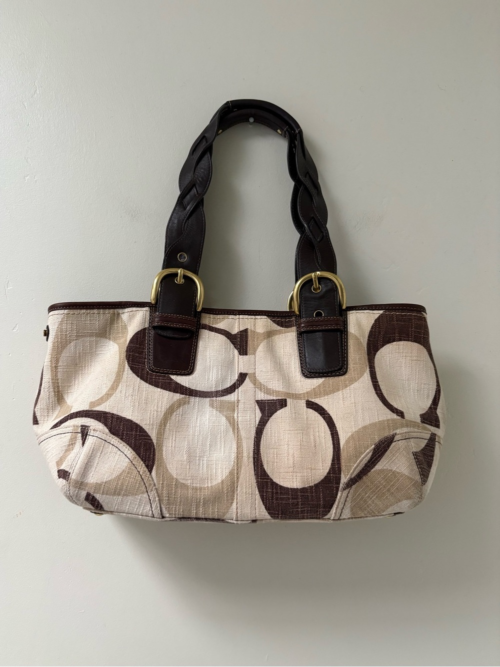 Coach Soho 12195 Optic Tonal Signature Satchel